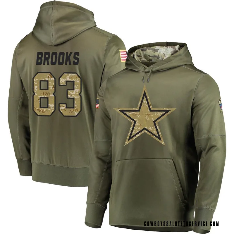 2018 dallas cowboys top salute to service hoodie