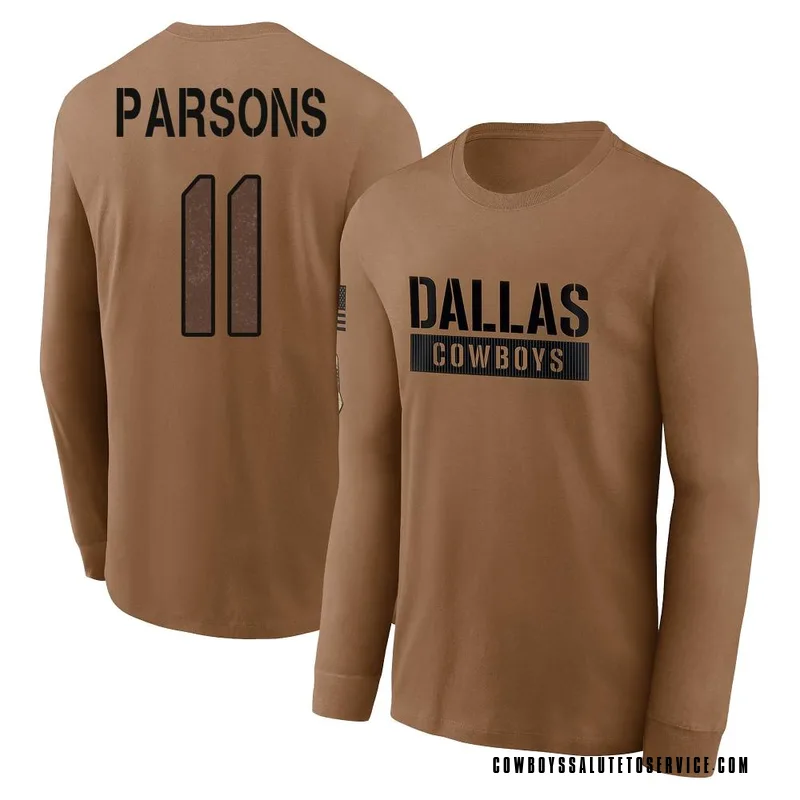 Micah Parsons Dallas Cowboys SALUTE TO SERVICE Jersey - Olive