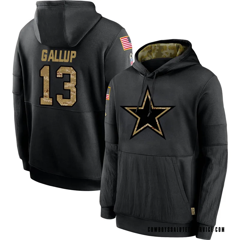 Michael Gallup 2020 Salute To Service Performance T-Shirt - Black -  Tshirtsedge