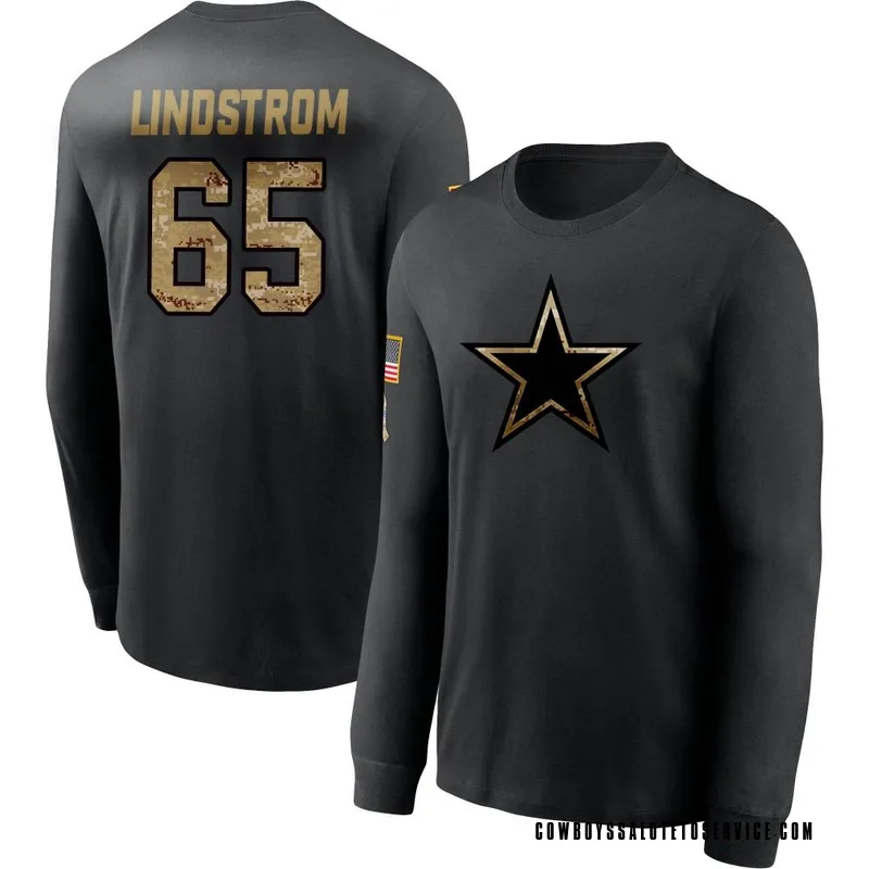 Alec Lindstrom Dallas Cowboys Men's by Name & Number Logo T-Shirt