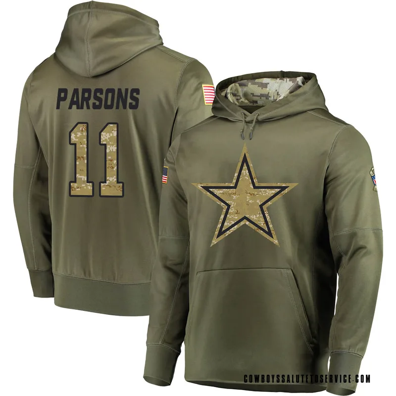 Micah Parsons Dallas Cowboys Nike Youth 2022 Salute To Service Player  Limited Jersey - Olive